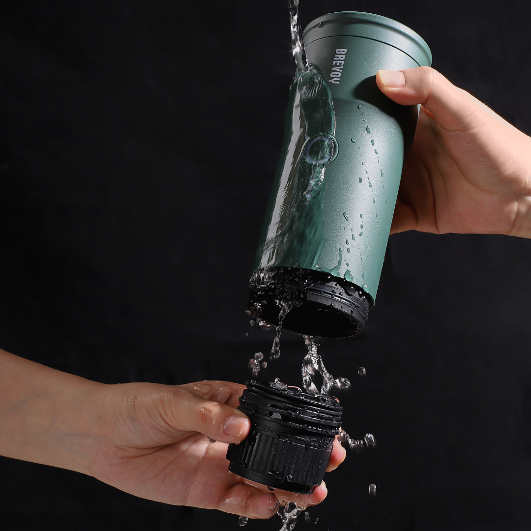 Portable Espresso Maker - Camping Green