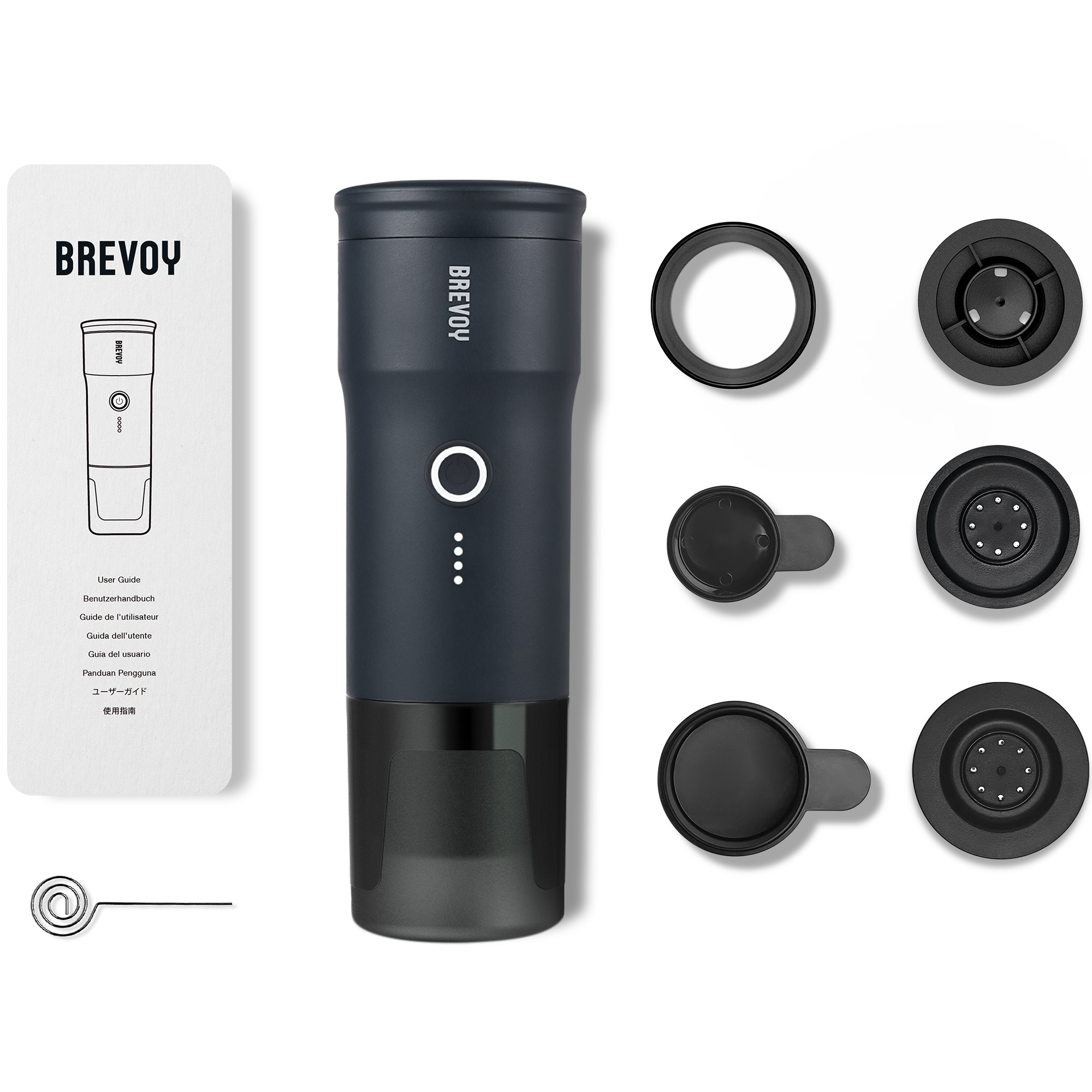 Portable Espresso Maker - Oceanic Black