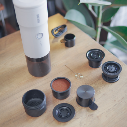 Portable Espresso Maker - Lunar White & More