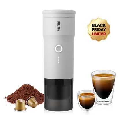 Portable Espresso Maker - Camping Green & More