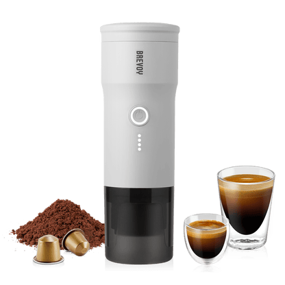 Portable Espresso Maker - Lunar White & More